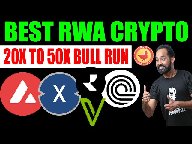 What's the Real Reason Behind RWA Crypto's Sudden Rise? | ONDO | vechain | om mantra | xdc network