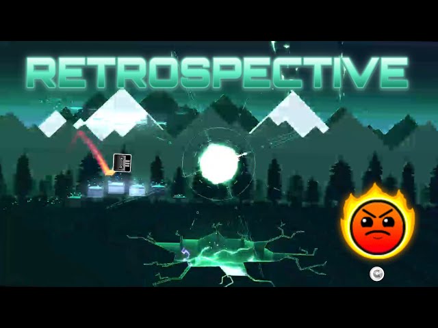 "Rétrospective" de Nikce (1 COIN) - Geometry Dash