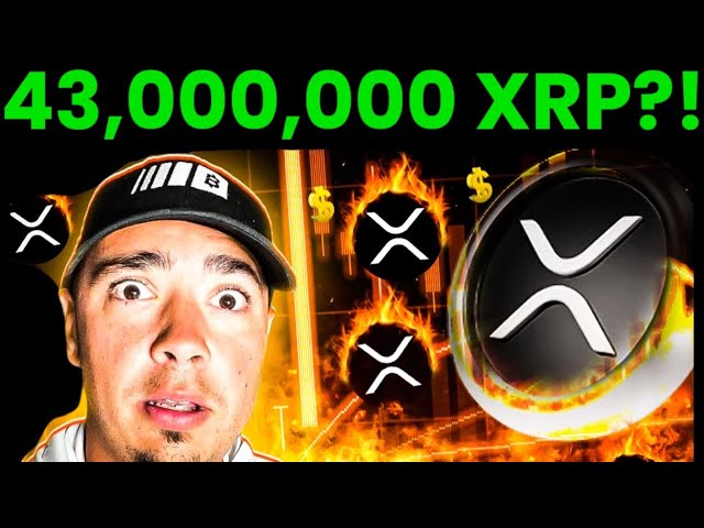 WOAH ! 43 000 000 XRP en 24 heures ? Nouvelles majeures de Ripple XRP !