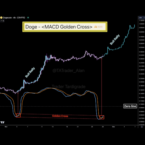 Dogecoin 가격은 강력한 상승세 조짐을 보이며 12월 7일까지 1달러 목표를 목표로 합니다.