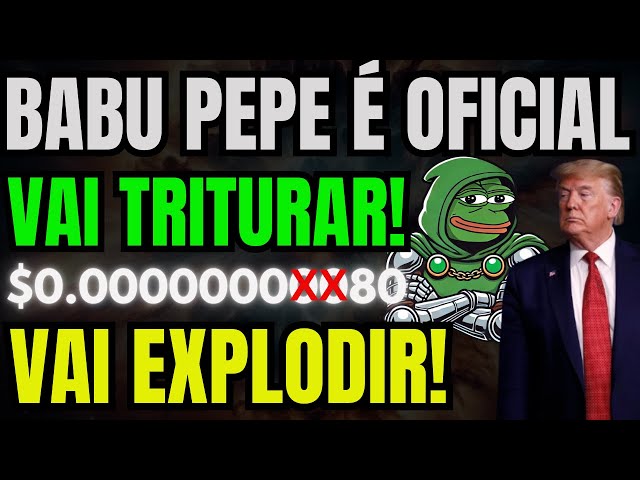 BABU PEPE 공식 발표! 지금 출시되었습니다 - 동전을 부숴보세요!