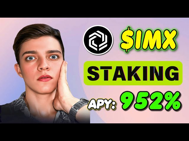 Gagnez 952 % de TAEG 🚀 Staking d'Immutable X Coin et Stake IMX aujourd'hui