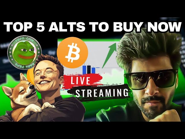 (LIVE) Next Big Altcoin Pump? Top 10 Altcoins for the 2024-2025 Bull Run