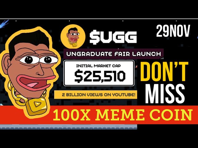 #UGG 100X MeMe Coin von @UnGraduateGamer