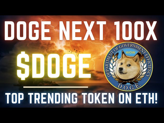 DOGE | Jeton $DOGE #1 du ministère de l'Efficacité du gouvernement sur Ethereum !