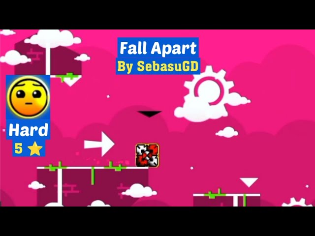 Geometry Dash 2.2: (Schwer) Fall Apart Von SebasuGD 100 % [1 Münze]