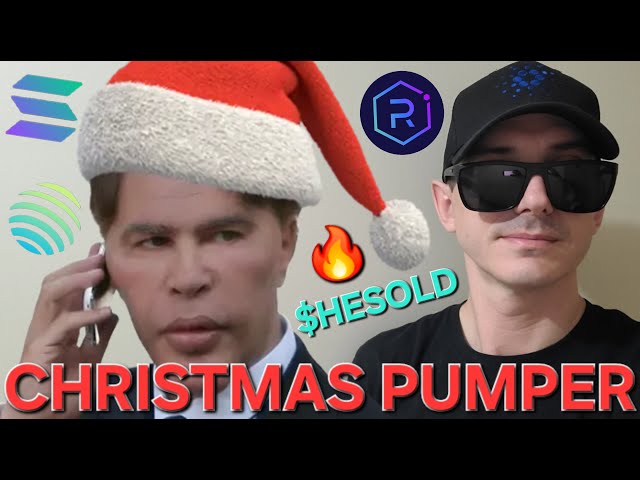 $HESOLD - 聖誕節泵浦代幣加密貨幣 如何購買 HESOLD BOGDANOFF SOLANA PUMP IT RAYDIUM SOL