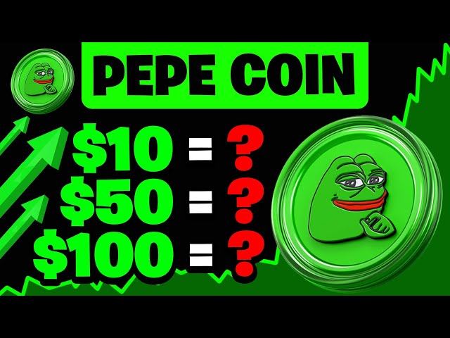 🐸 WIE VIEL HABE ICH, HEUTE 10 $, 50 $ UND 100 $ IN PEPE COIN ZU INVESTIEREN?!