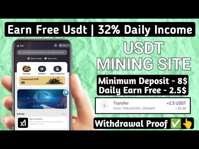 New usdt mining site 2024 | Best investment platform 2024 | New usdt coin earning platform 2024