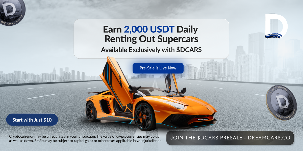 Could Dreamcars Be the Next Record-Breaking Crypto Presale of the Bull Market?