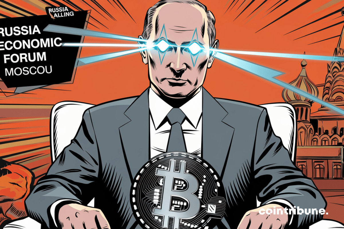 Wladimir Putin hat auf dem Moskauer Wirtschaftsforum endlich das Wort „Bitcoin“ ausgesprochen