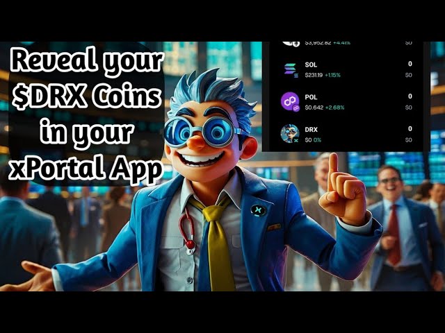 Doctor X $DRX-Token-Verteilung an die xPortal-App