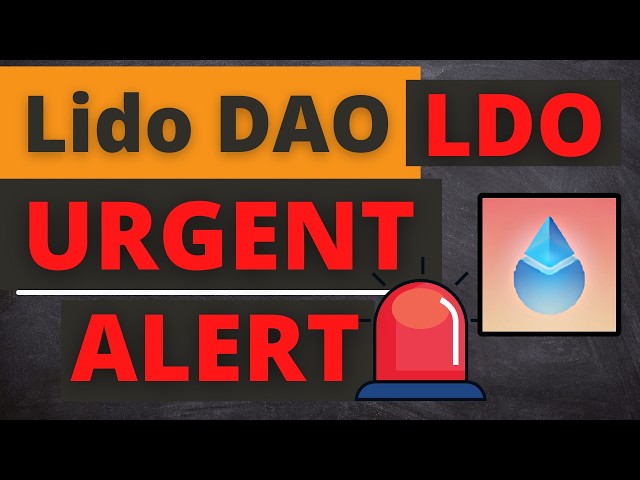 Lido DAO LDO 代币价格今日新闻 - 价格预测和技术分析