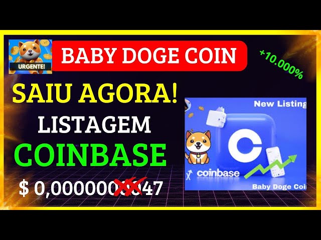 BABY DOGE COIN 🚨DRINGEND🚨 COINBASE-LISTE BESTÄTIGEN? DAS MÜSSEN SIE SEHEN! +10.000 %