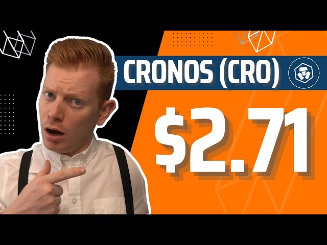 Cronos (CRO) : la prédiction de 2,71 $