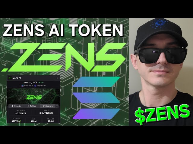 $ZENS - ZENS AI トークン暗号コイン SOLANA SOL ブロックチェーンの購入方法 レイジウム ジュピター メテオラ オルカ NEW