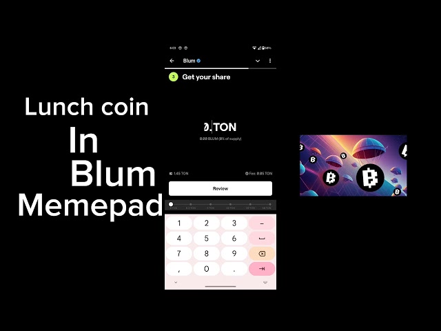 Jeton de déjeuner Blum Memepad dans Blum memepad|| rejoindre le lien dans ma description 👇