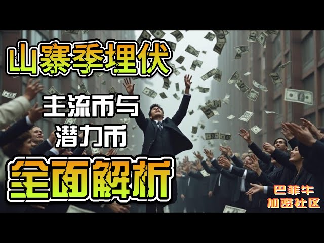 山寨季埋伏策略，主流幣與潛力幣全面解析！ #eth #bnb 丨12.14丨巴菲牛加密解析丨