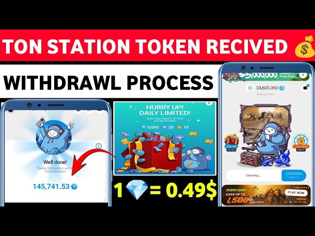 TON STATION TOKEN ERHALTEN ∆ TON STATION AIRDROP-ABZUGSPROZESS STARTEN ∆ TON STATION-UPDATES