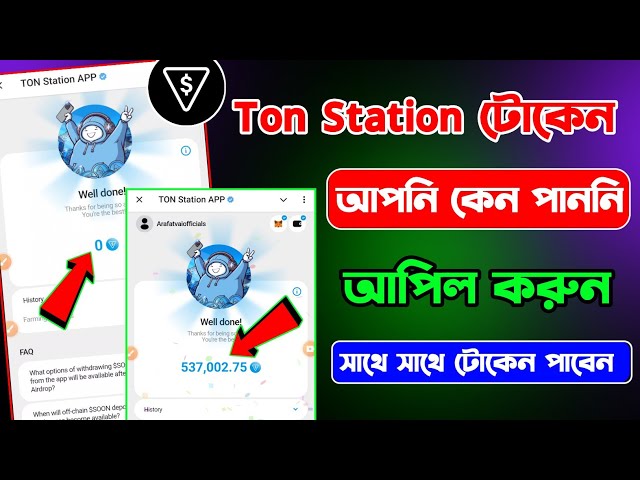 Ton Station 令牌 পাননি কেন | Ton Station 令牌申请 |如何到ton站申请 |吨站