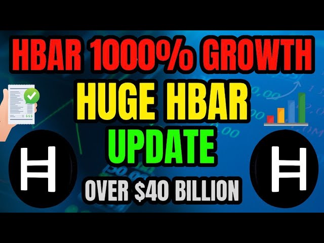 XRP 新闻：Hedera HBAR 重大更新！超过 400 亿美元，1000% 增长及更多！ XRP 今日最大新闻