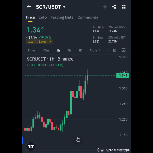 SCR/USDT 技术分析 – 看涨前景，关键水平值得关注！