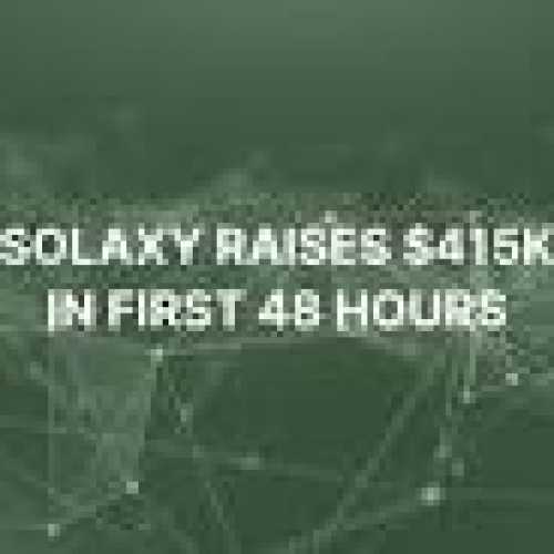 Solaxy (SOLX)，第一個 Solana Layer 2 區塊鏈，在預售中籌集了 41.5 萬美元