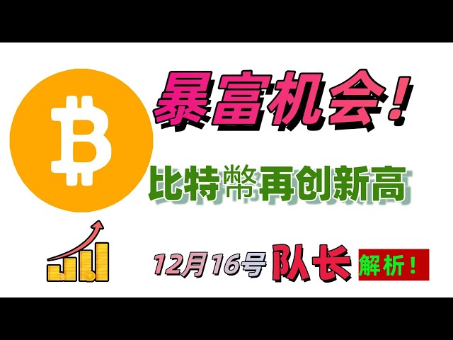 12月16日のビットコイン市場分析とイーサリアム市場分析。