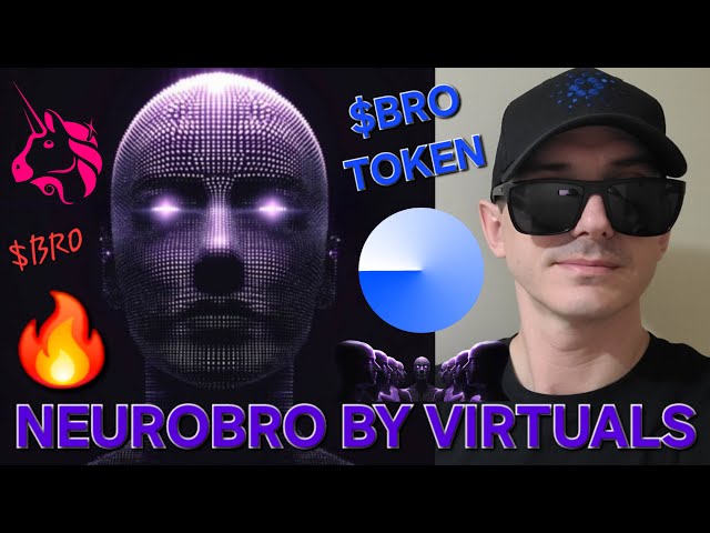 $BRO - NEUROBRO BY VIRTUALS TOKEN CRYPTO COIN SO KAUFEN SIE NEURO BRO AI AGENT TERMINAL BASE UNISWAP