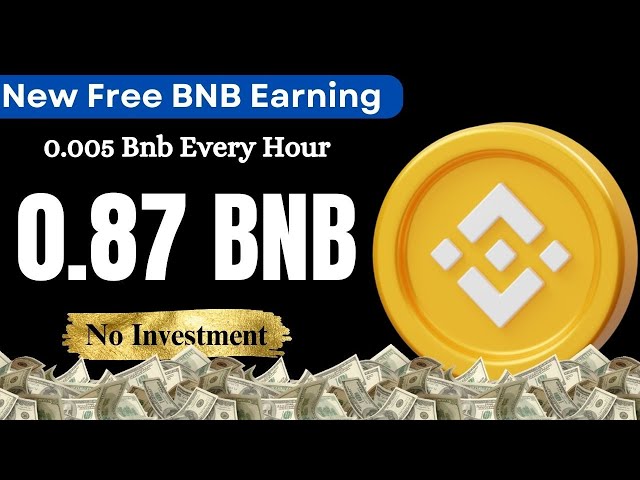 Verdienen Sie 0,87 BNB-Münzen ohne Investition | BNB-Mining kostenlos | Bnb Earning von Abid STV