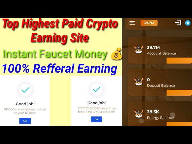 Floki Faucet トップ無制限の暗号通貨獲得ウェブサイト |ミリオンコイン獲得 |インスタントマネー 💰 |