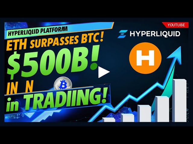 HyperLiquid ETH-Volumen übertrifft Bitcoin! 500 Milliarden US-Dollar im Handel und HYPE-Token-Anstieg“