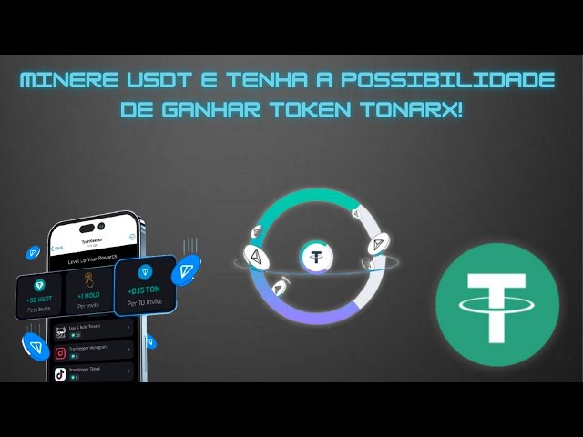 Airdrop TronKeeper Wallet: Mine USDT and have the chance to earn TONARX Token!