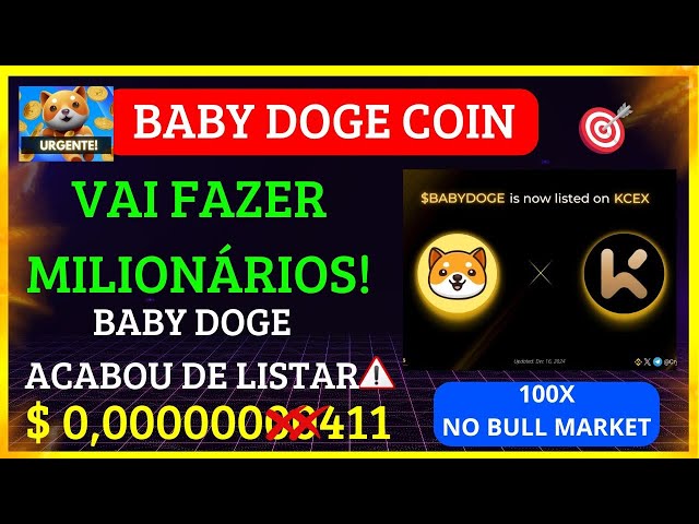 BABY DOGE COIN 🚨DRINGEND🚨 JETZT ERHÄLTLICH! NUR AUFGEFÜHRT! COINBASE kommt als nächstes! SIE WERDEN MILLIONÄRE MACHEN!