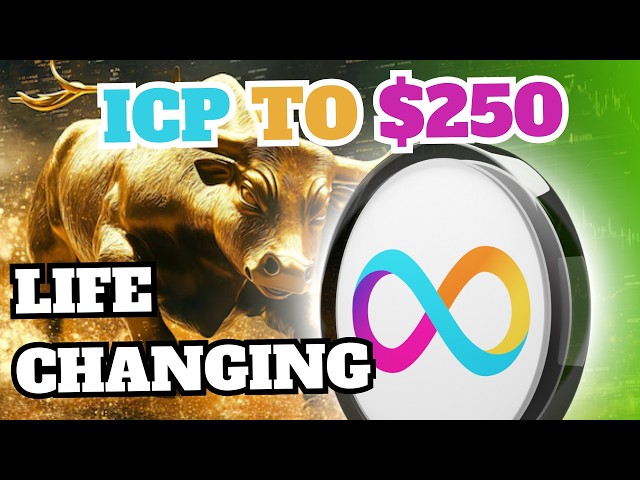 🔥ICP Internet Computer To $250 🚀 Life Changing 20X Crypto GAINS | Price Prediction 2025