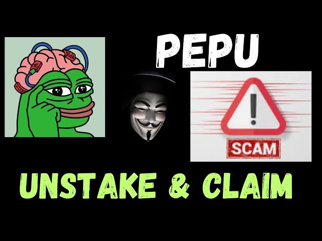 PEPE Unchained PEPU 预售硬币加密骗局更新新闻合法声明启动墙 PEPETO