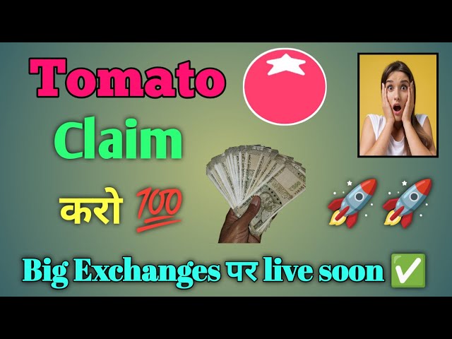 Tomato coin airdrop claim करो ll tomato price prediction in 2025 ll tomarket news for all miner ll