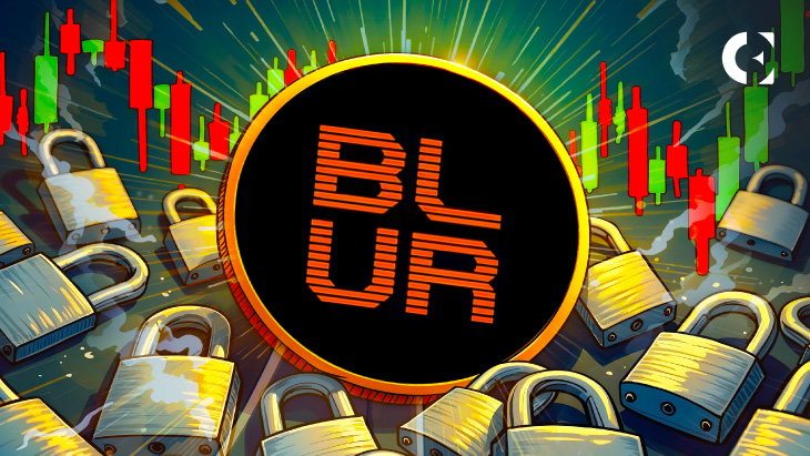 Blur (BLUR) 代币每月解锁后价格下跌 10%，进入超卖状态