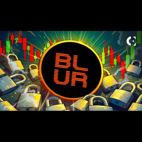 ブラー (BLUR) トークンの価格は毎月のロック解除後に 10% 下落し、売られ過ぎ状態に入る