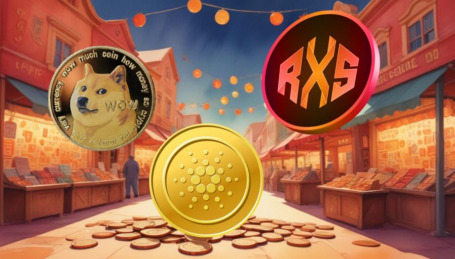 Cardano (ADA), Dogecoin (DOGE), and Rexas Finance (RXS): A Market Diversification Tale