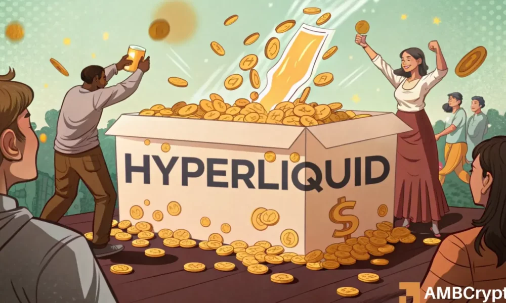 Hyperliquide [HYPE] voit plus d'un milliard de dollars de dépôts USDC, doublant les réserves à 2,2 milliards de dollars