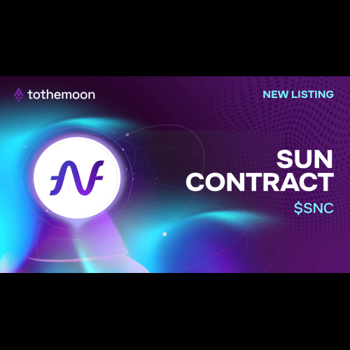 SunContract 在 Tothemoon 交易所上市 SNC 实用代币，以推动其在欧洲的扩张，并将可再生能源资产代币化为全球 NFT