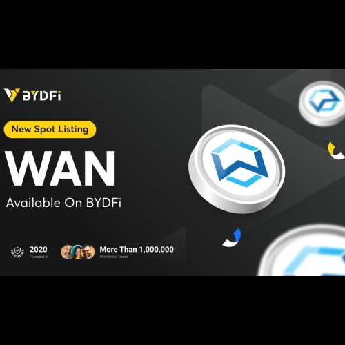 Wanchain (WAN) Token正式上線BYDFi加密貨幣交易所