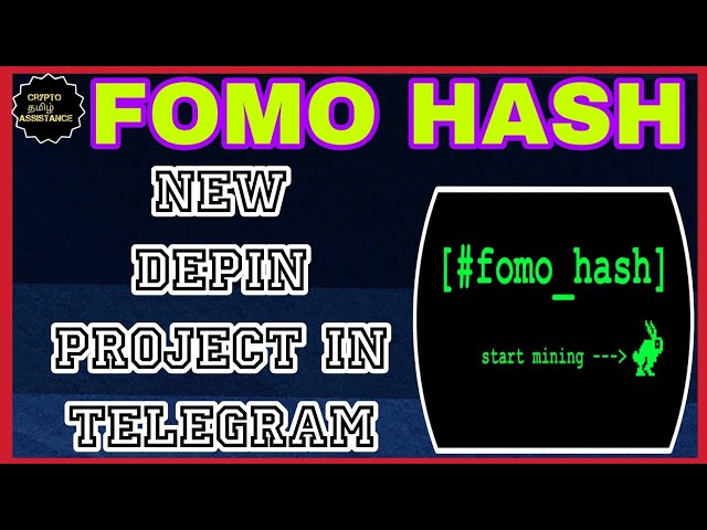 FOMO HASH 新 depin 项目在 Telegram 和 REX 代币上市 @cryptotamilassistance #tomarket #revox