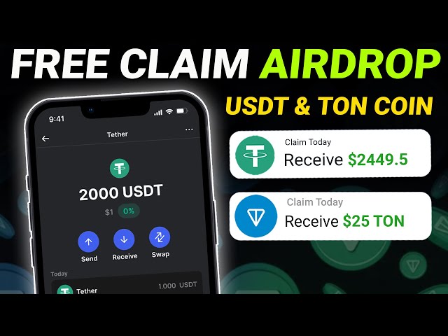 FREE CLAIM TON & USDT AIRDROP TOP EARNER $2449.5 - How to Make Money from the Internet