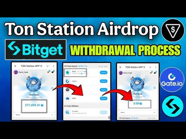 Ton Station Soon Coin Withdrawal Kaise Kare {How To Withdrawal Soon Coin Bitget Exchange}