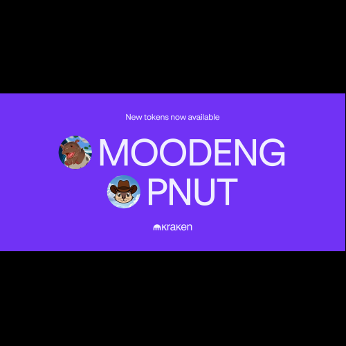 Moo Deng (MOODENG) et Peanut the Squirrel (PNUT) désormais disponibles à l'échange sur Kraken et Kraken Pro