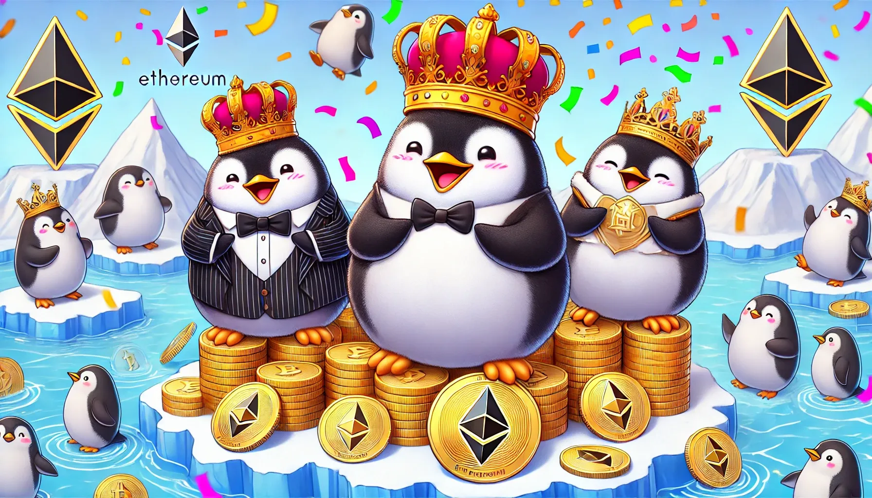 Le jeton $PENGU monte en flèche de plus de 800 % au cours de sa première heure de lancement