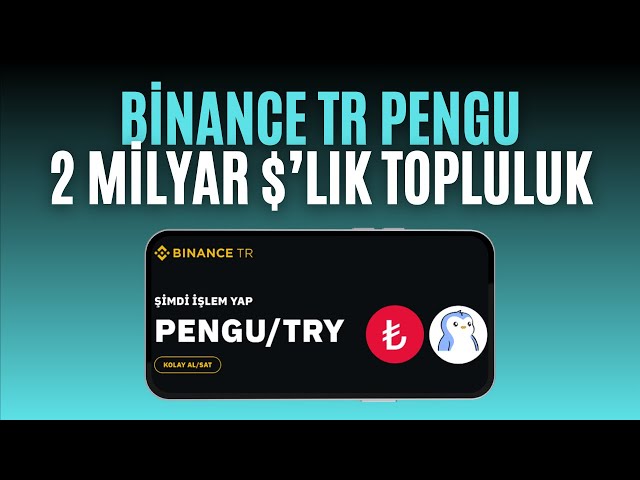 BINANCE TR PENGU EST LISTE ! QU'EST-CE QUE MEME TOKEN PENGU ?