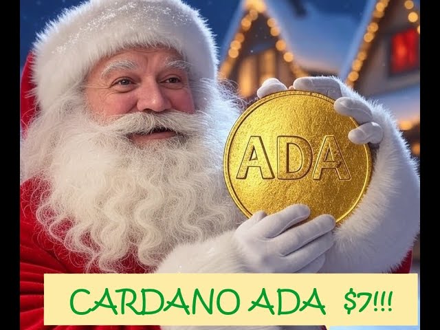 CARDANO ADA À 7$ !